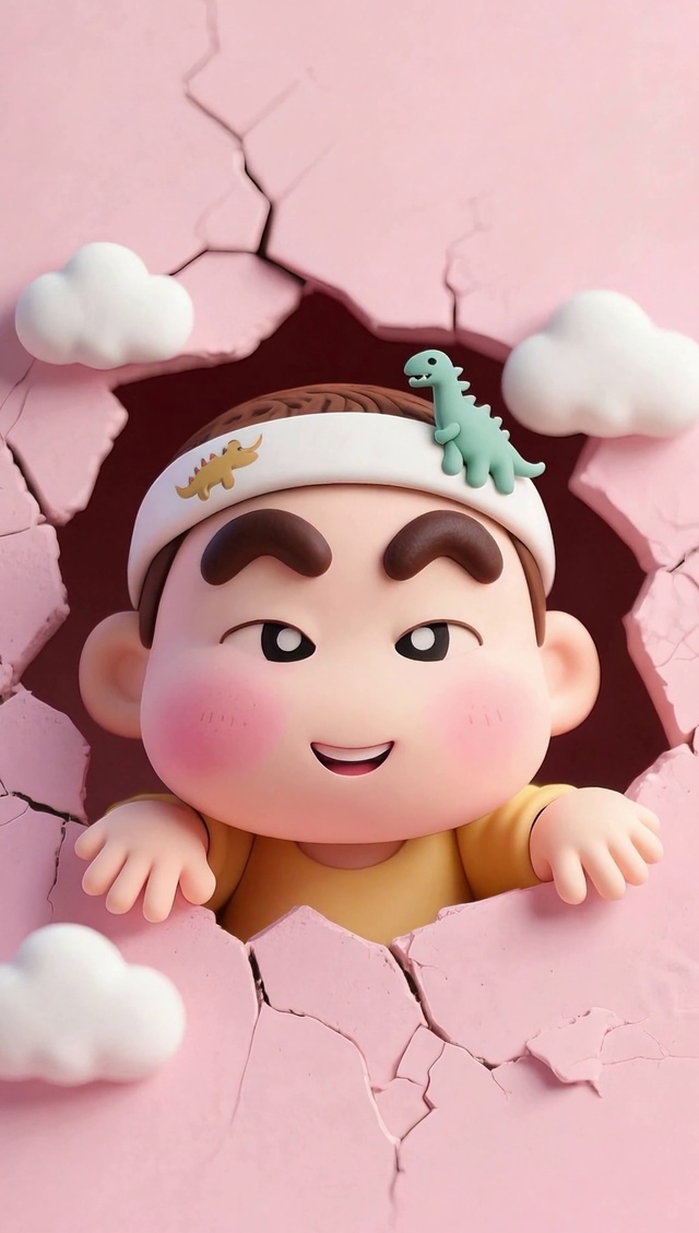 黏土版可爱小新