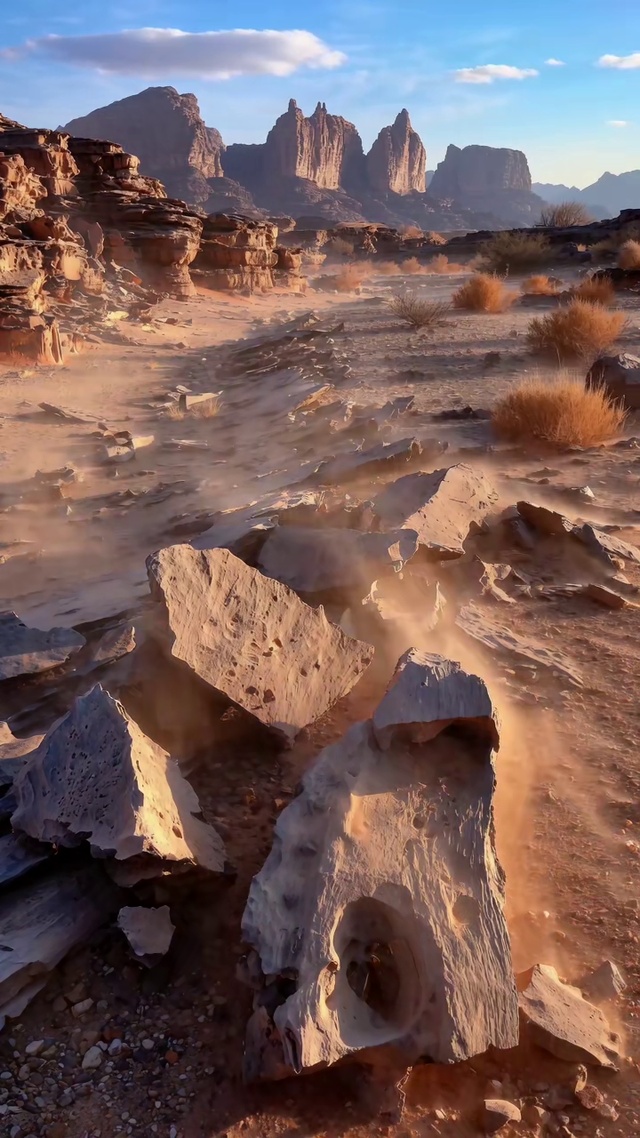 风蚀的大地，荒漠峡谷的千年史诗