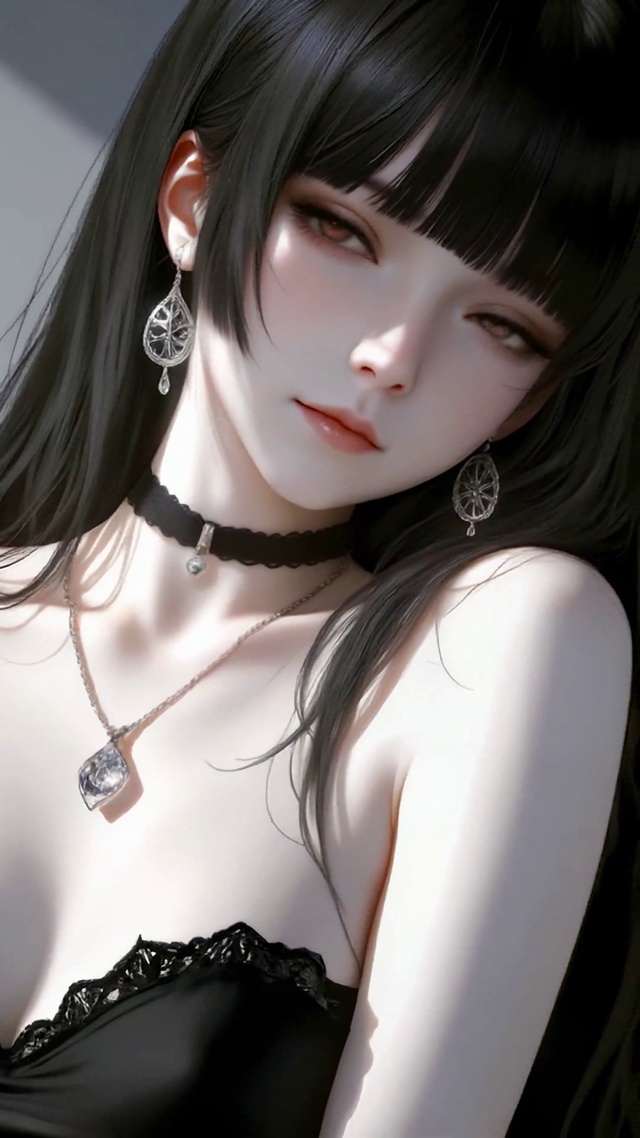 冷艳纯欲美少女