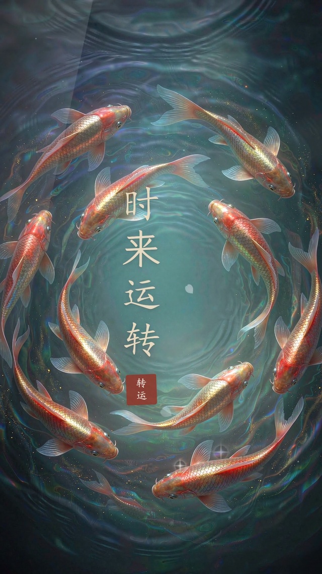 时来运转｜锦鲤把运气转过来