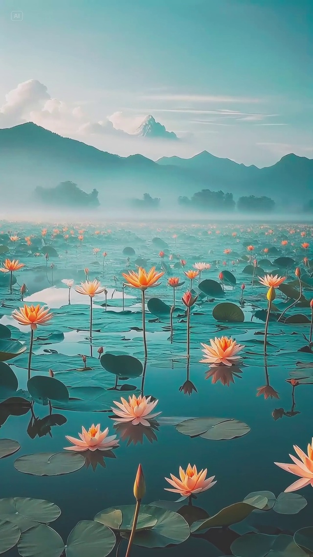 迷雾睡莲