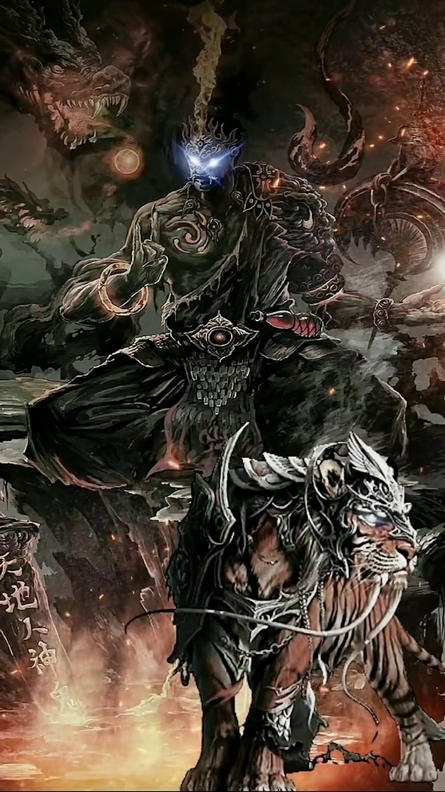 大魔神凌驾神兽