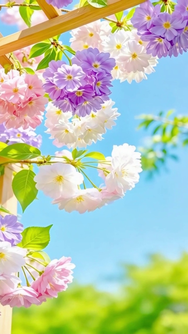 清新治愈花朵4K