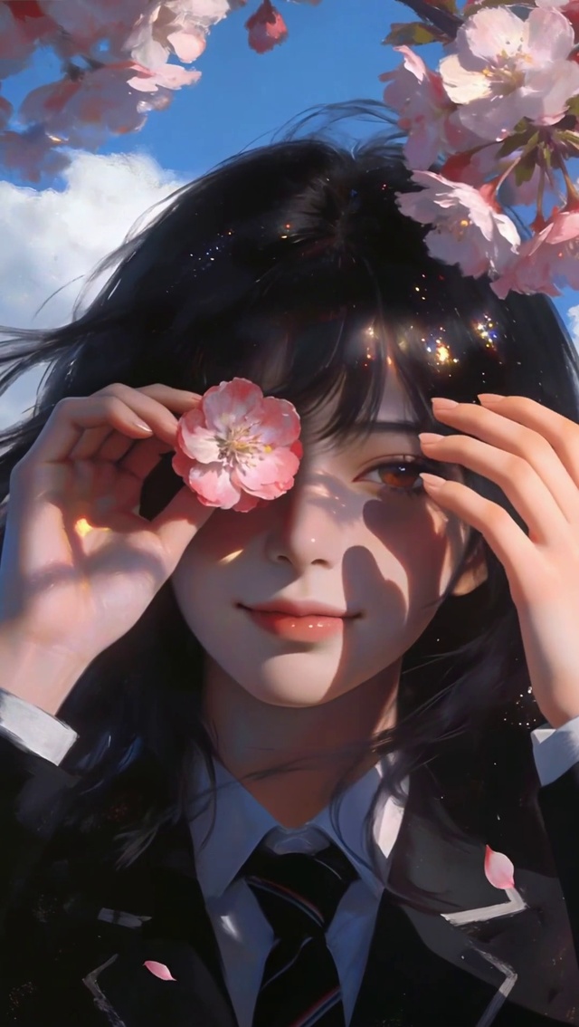 小清新美女