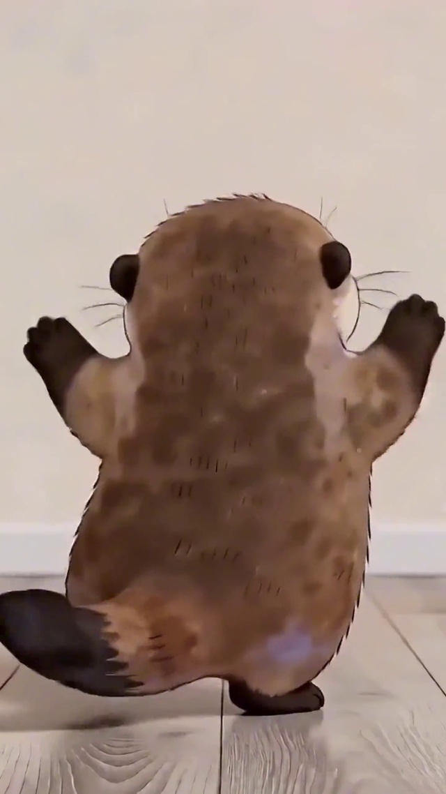 圈圈舞小水獭