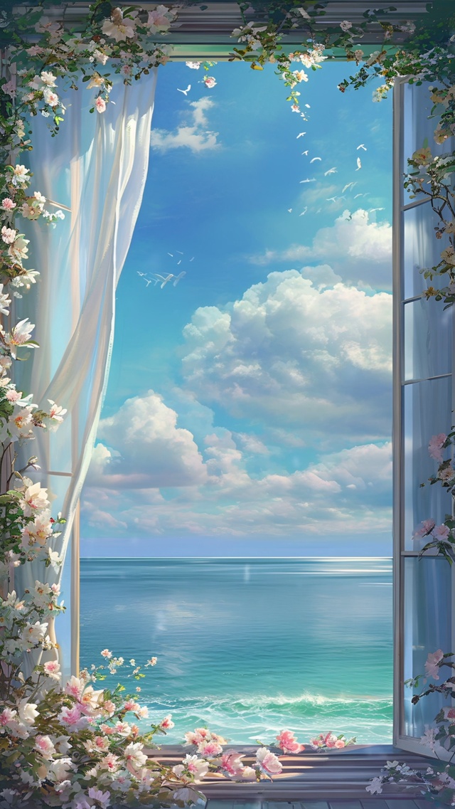 花与海