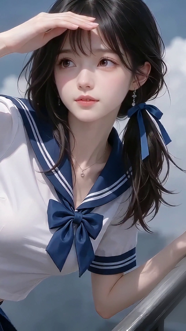 JK校服少女