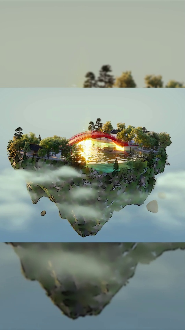 微景观 清明上河园 梦遇虹桥