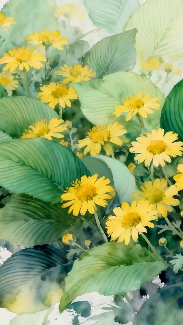 护眼花草树木