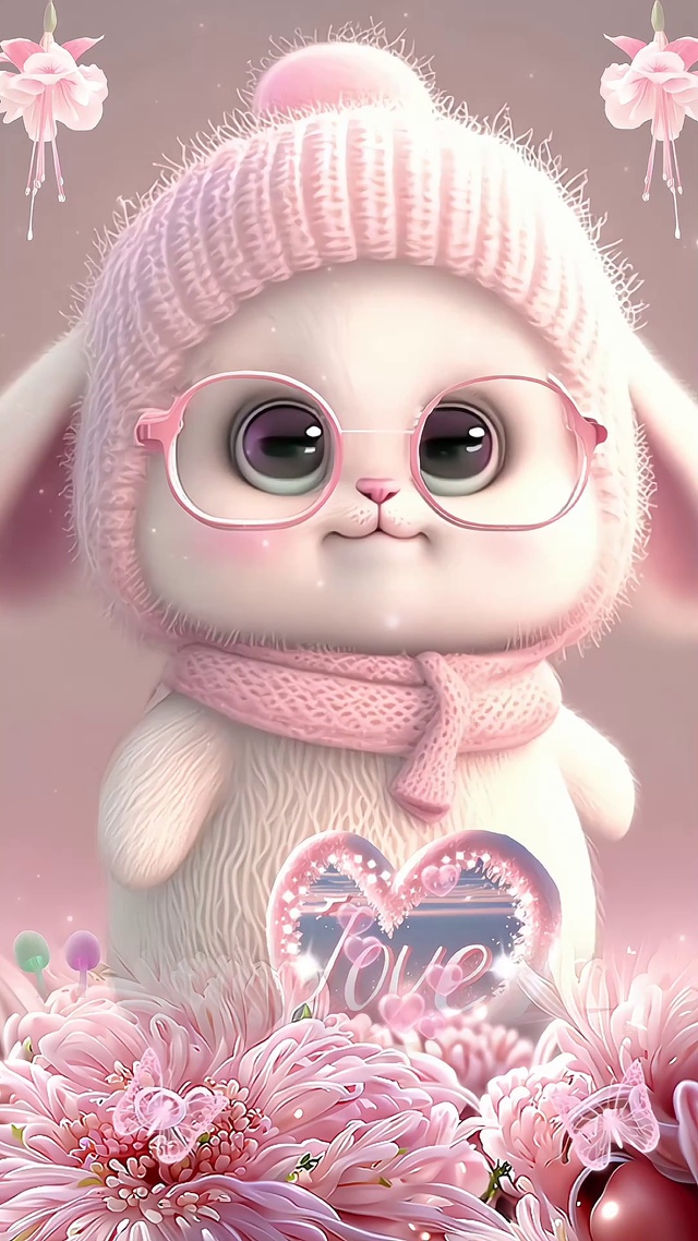 戴眼镜的兔兔喜欢吗