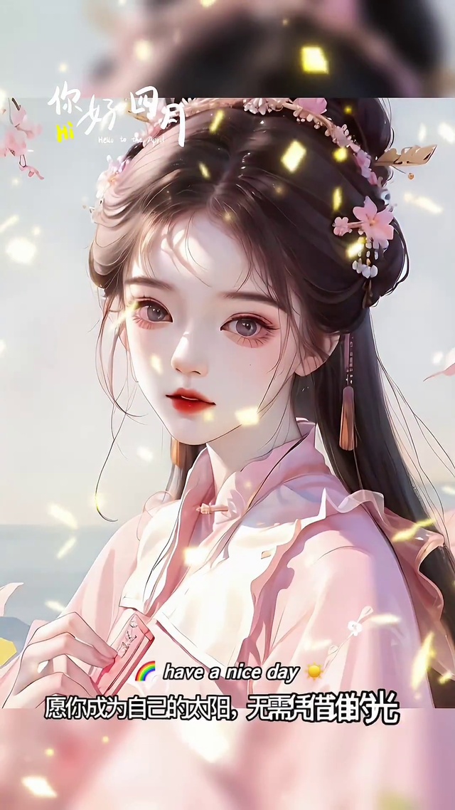 愿你成为自己的太阳，无需凭借谁的光