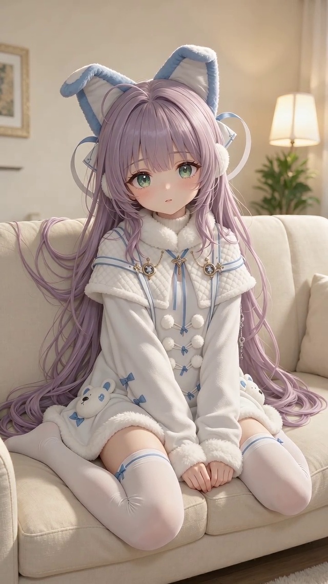 可爱的二次元动漫女孩