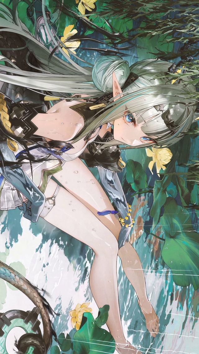 水中女孩