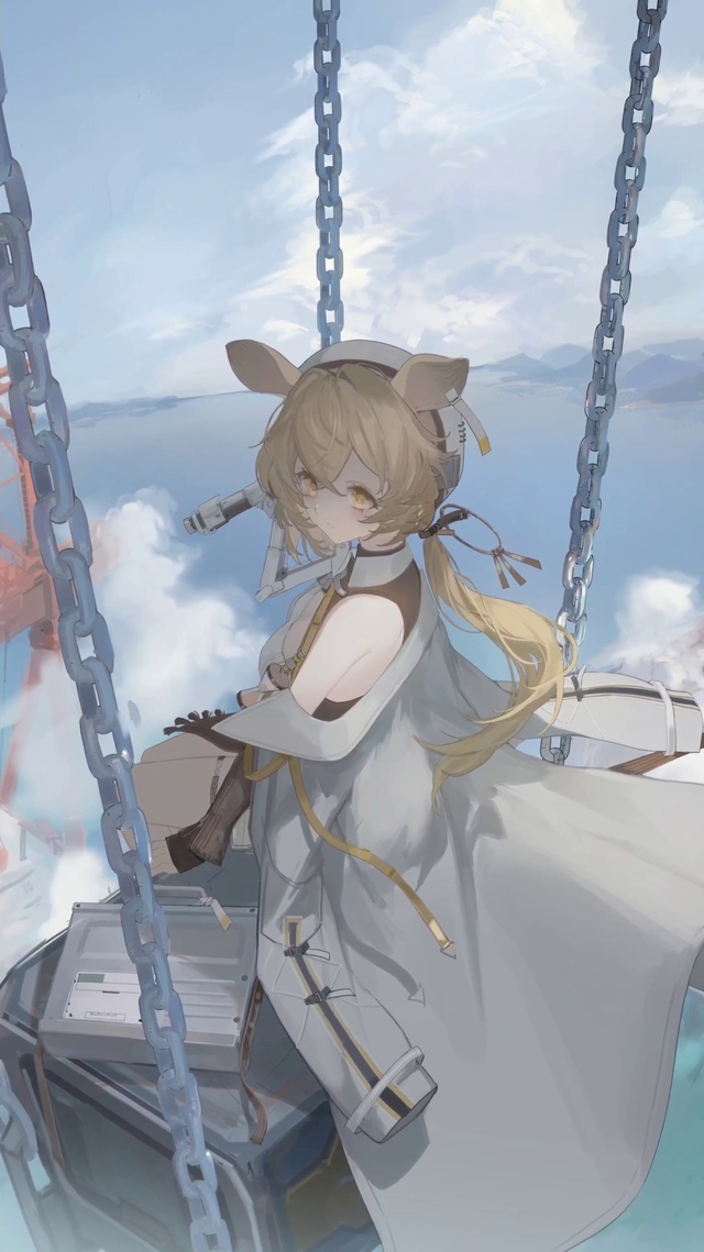 天空之上的女孩4k