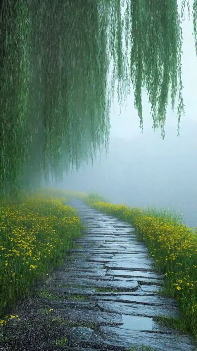 雨天小路