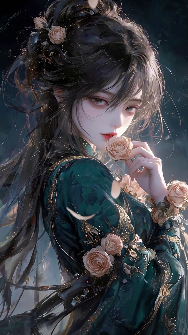 二次元古风美女