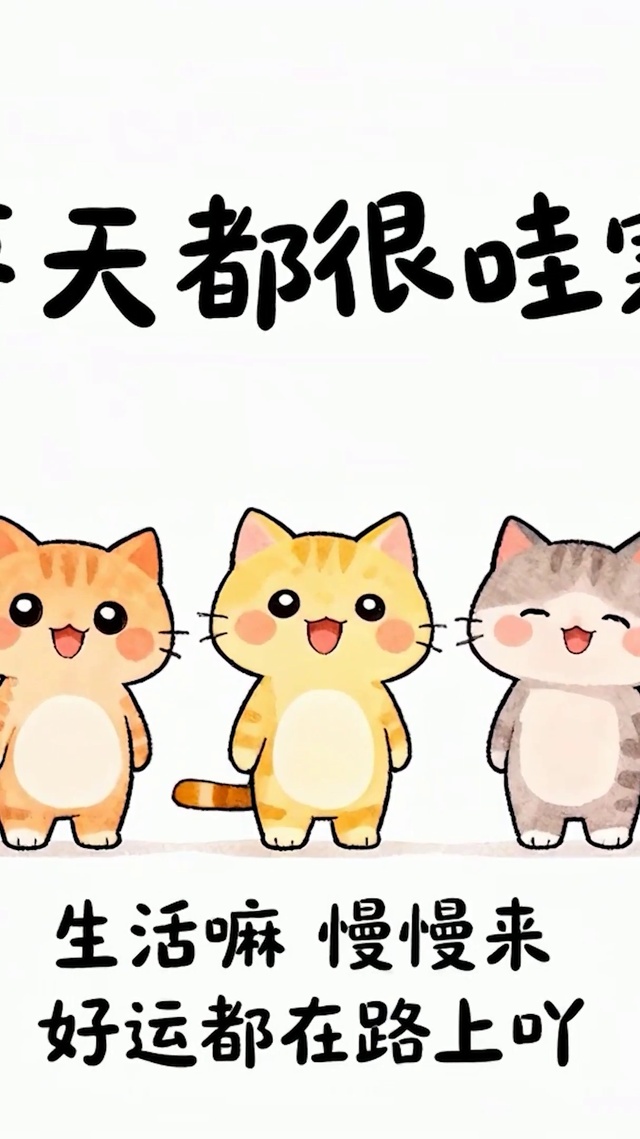 早上好