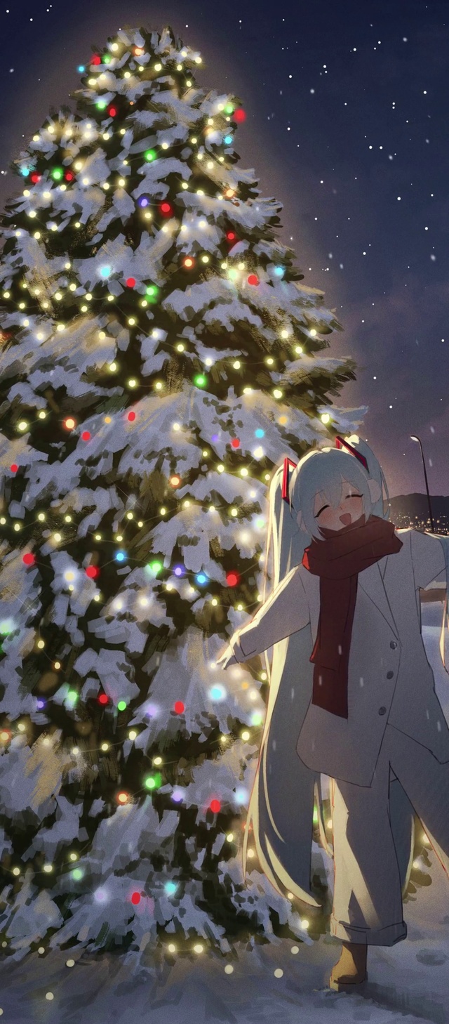 圣诞节要和miku酱一起过嘛