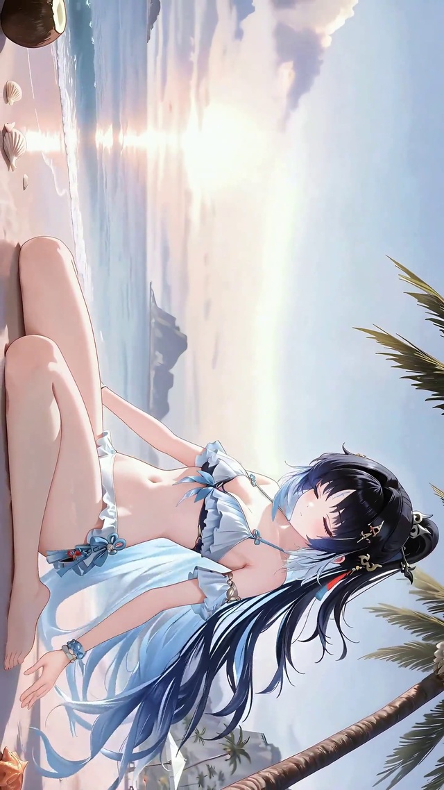 秧秧丨夏日沙滩丨
