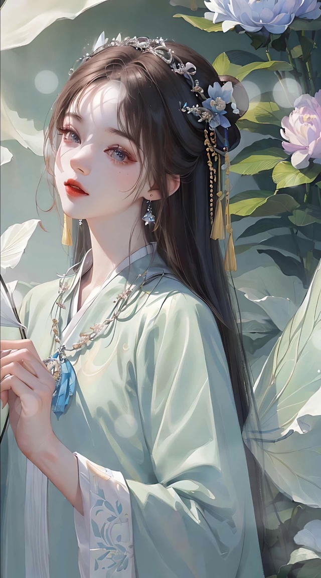 美女
