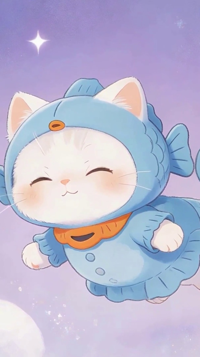 夜景猫咪