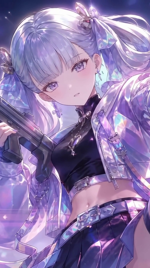 幻彩双马尾