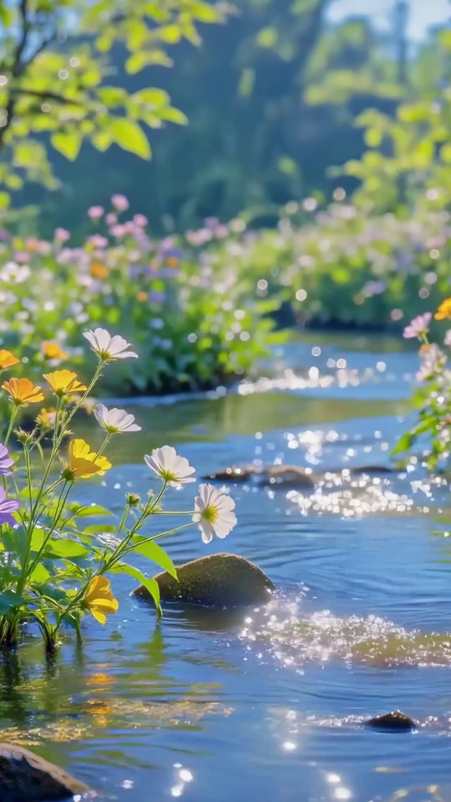 花溪晨光