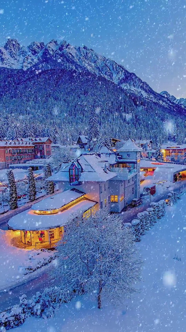 唯美雪景