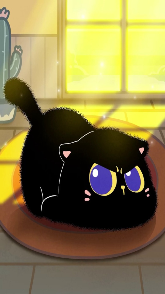 狩猎状态的小猫咪