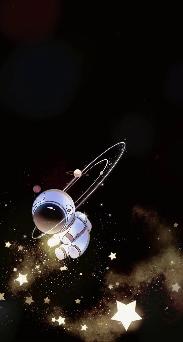 星空宇航员壁纸