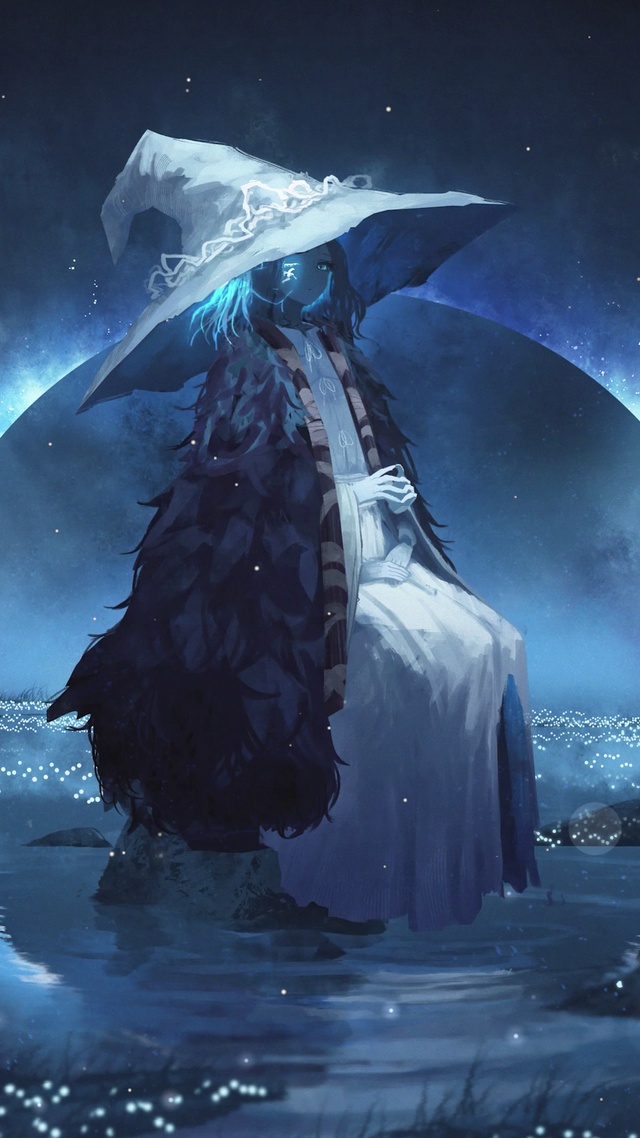 艾尔登法环湖畔少女
