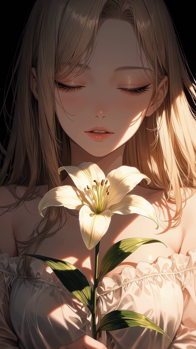 清新治愈美女高清4k