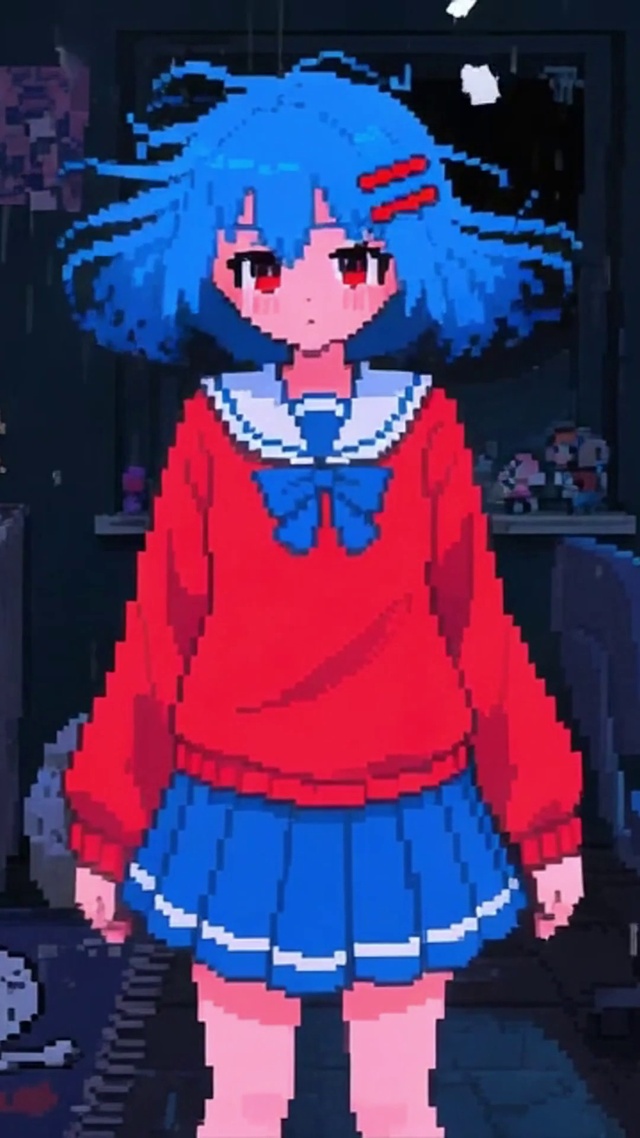 学习到崩溃的女孩