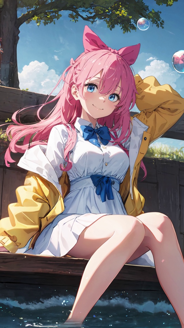 4K二次元美少女-夏日晴空