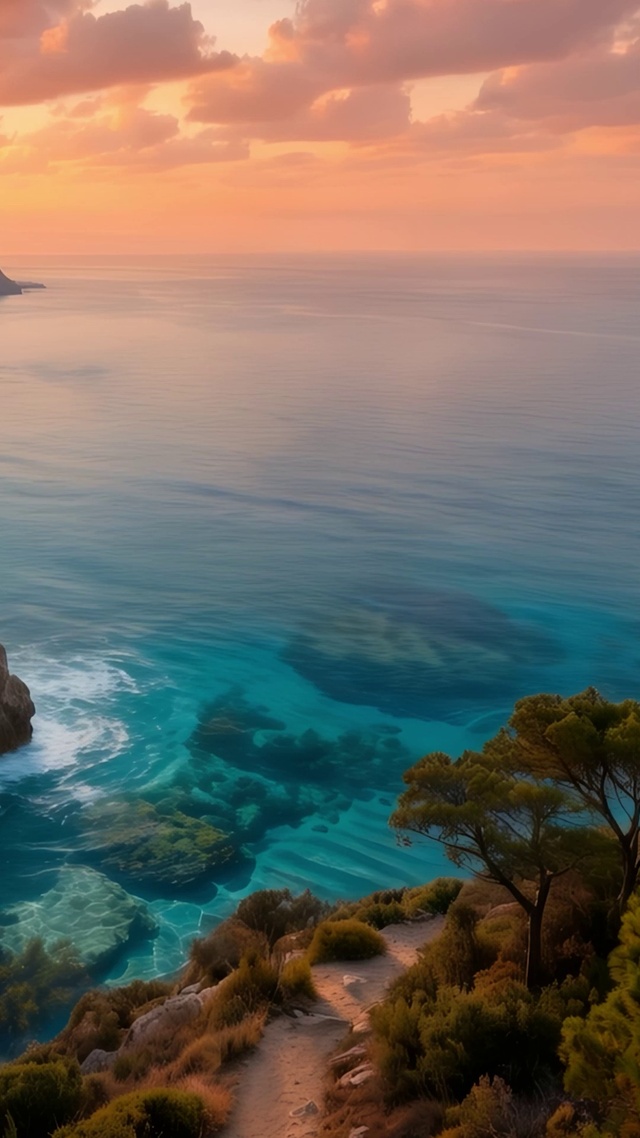 碧蓝大海风景