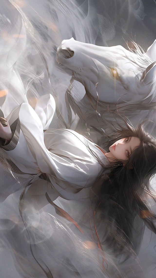 白衣少女