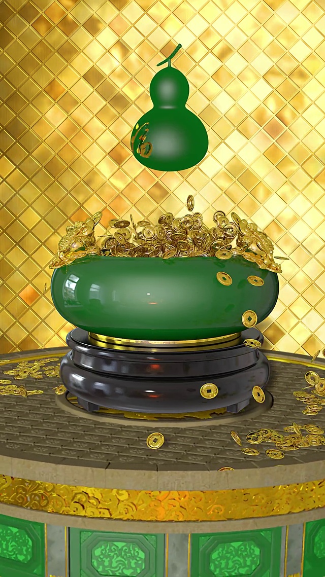 翡翠聚宝盆