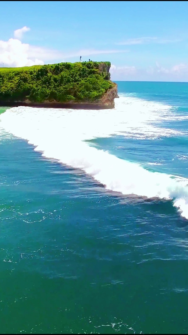 唯美大海海浪4K