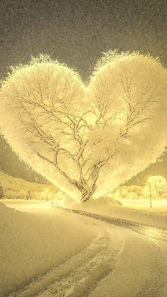 爆款浪漫爱心树