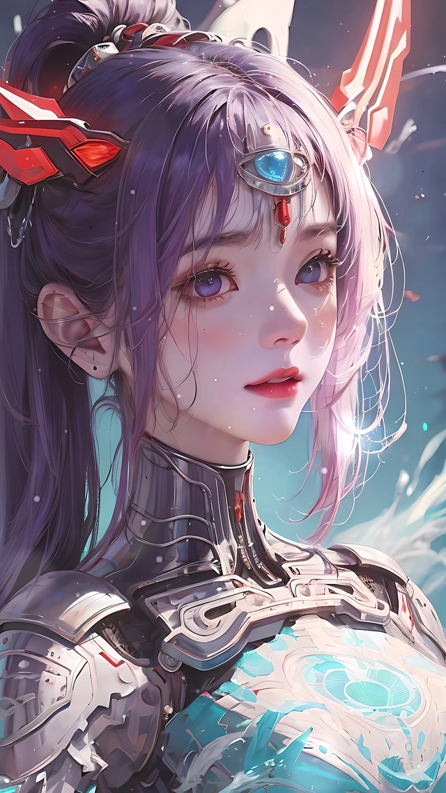 唯美机械美女