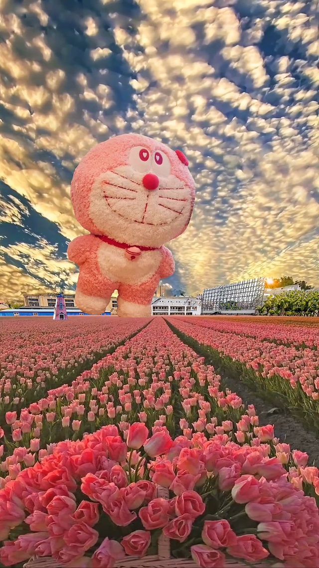 浪漫的花海