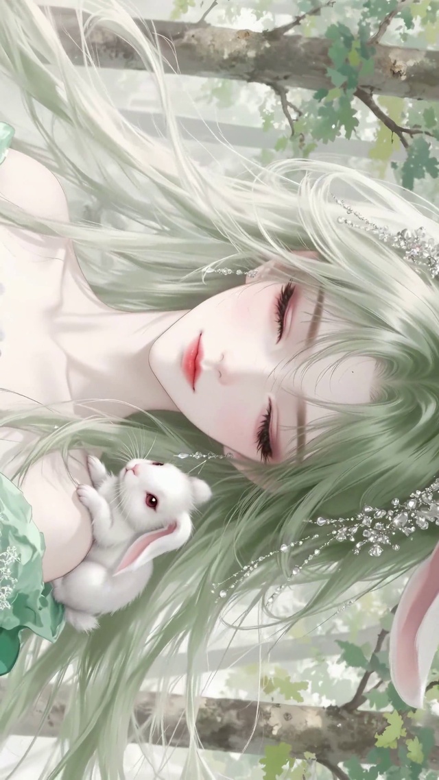 古风兔耳少女