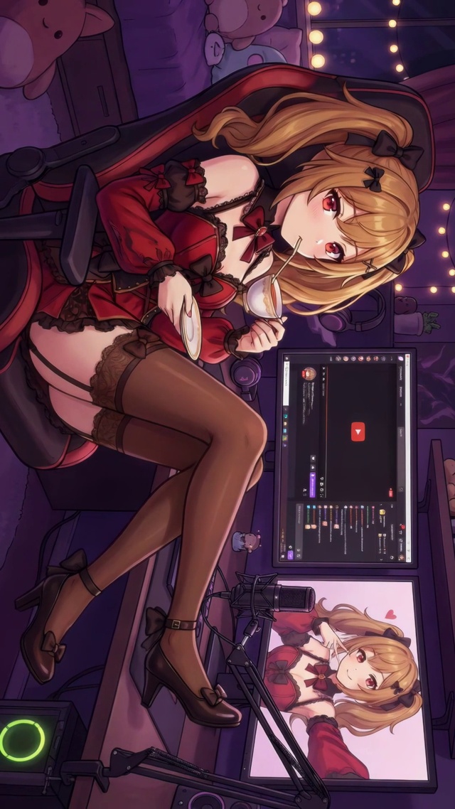 虚拟主播的日常