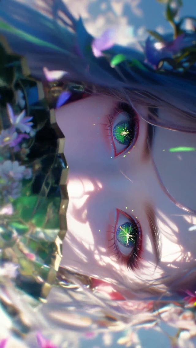 星瞳藏扇 翠绿凝光