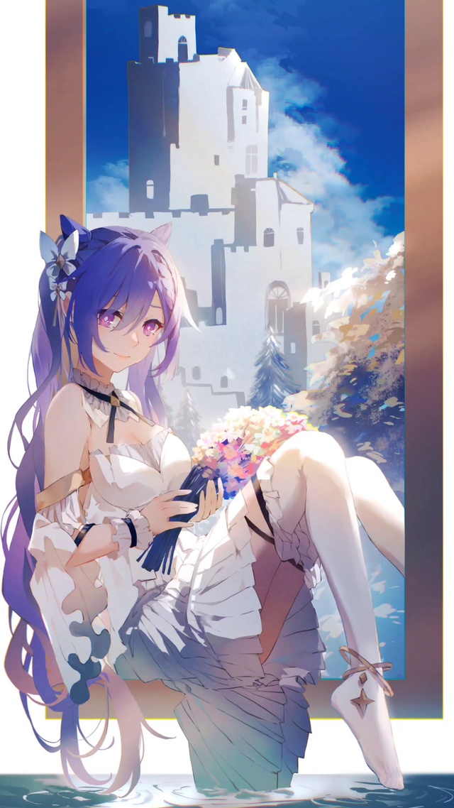 唯美少女画中仙4k