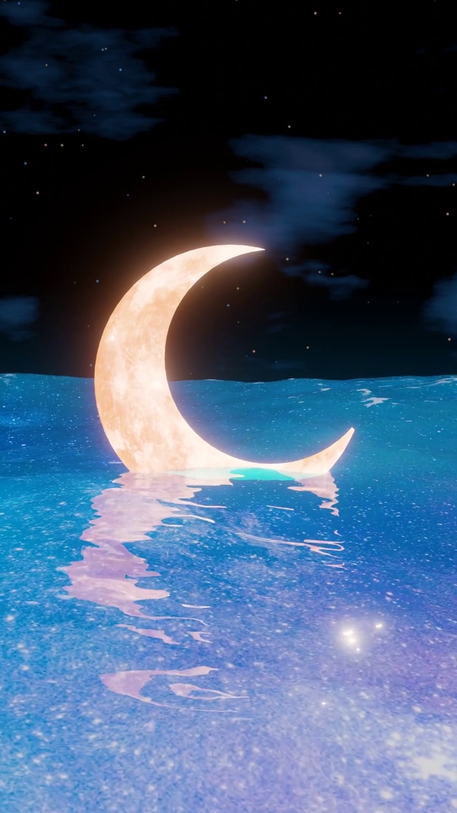 星辰大海，月亮小船