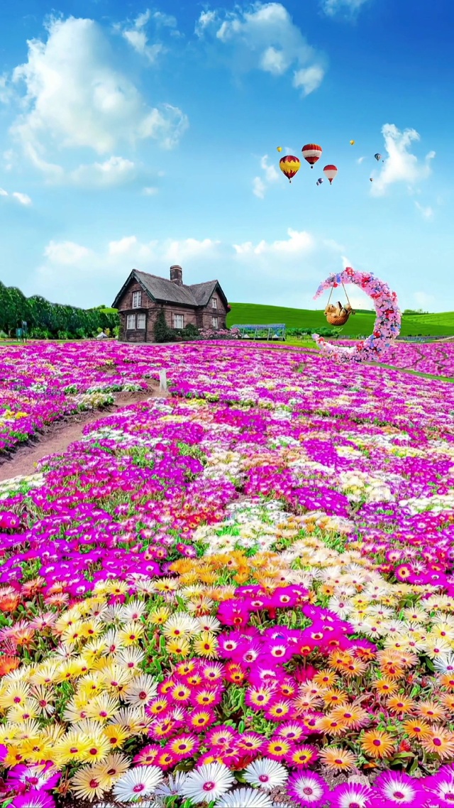 美丽花海