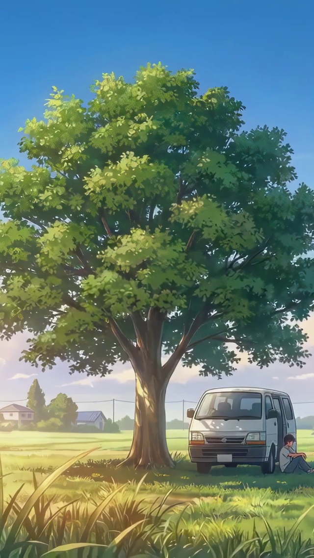 树荫下