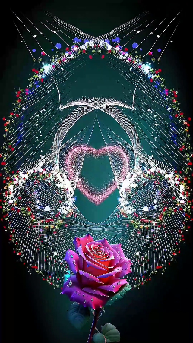 送你一朵玫瑰花