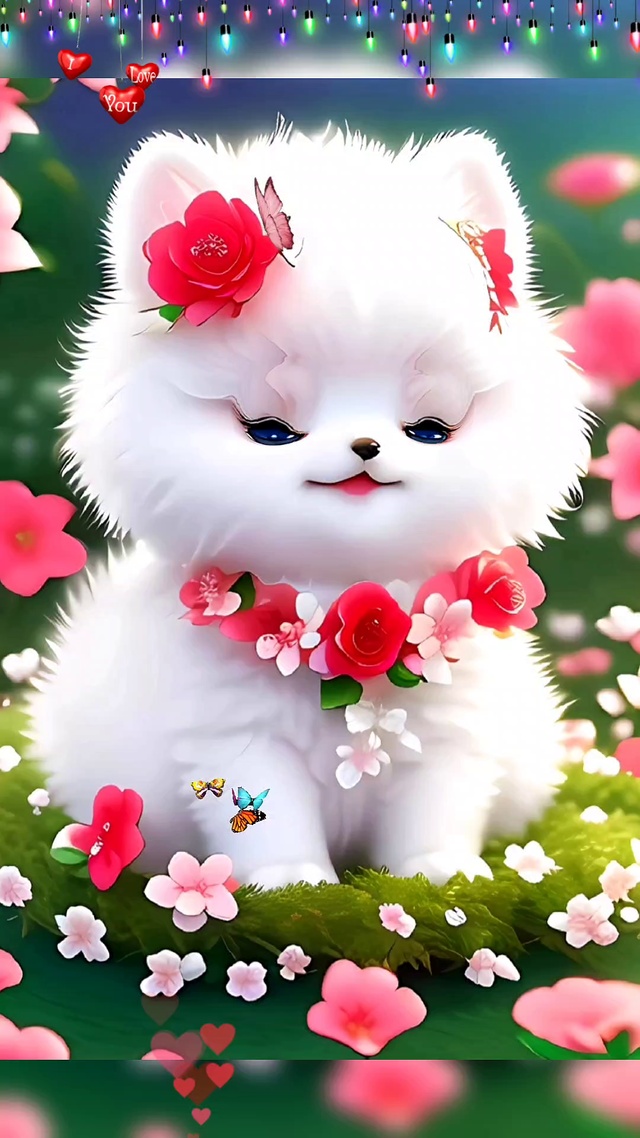 爱臭美的小熊